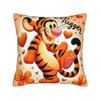 Tigger Square Pillow Case Cartoon Winnie-the-Pooh Cushion Cover Funny Zippered Decor Throw Pillow Case Cover for Car 40*40cm