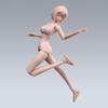 ORIELOAN 1/12 Scale Female Action Figure Body 6-Inch Ball-Jointed Doll Model Large Bust Removable Hands and Feet Accessories