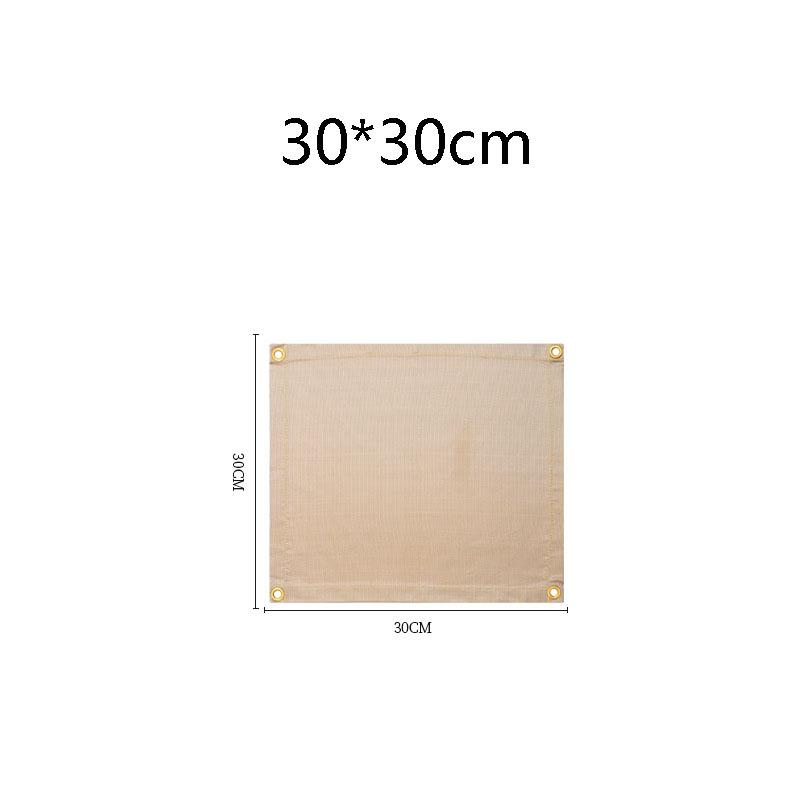 Fiberglass Fire Blanket Heat Resistant Outdoor Camping Mat Flame Retardant Safety Cover for BBQ Picnic Emergency Fire Protection