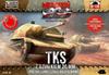 FTF 1/72 Scale Polish TKS Small Tank with 20mm Gun, Plastic Model Kit PF72001 (Tank)