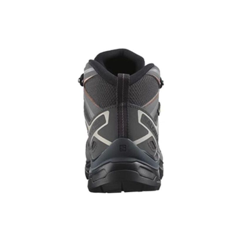 Salomon X Ultra Pioneer Lace-Up Non-Slip Wear-Resistant High-Top Outdoor Functional Shoes Unisex Shoes Gray Orange 471966