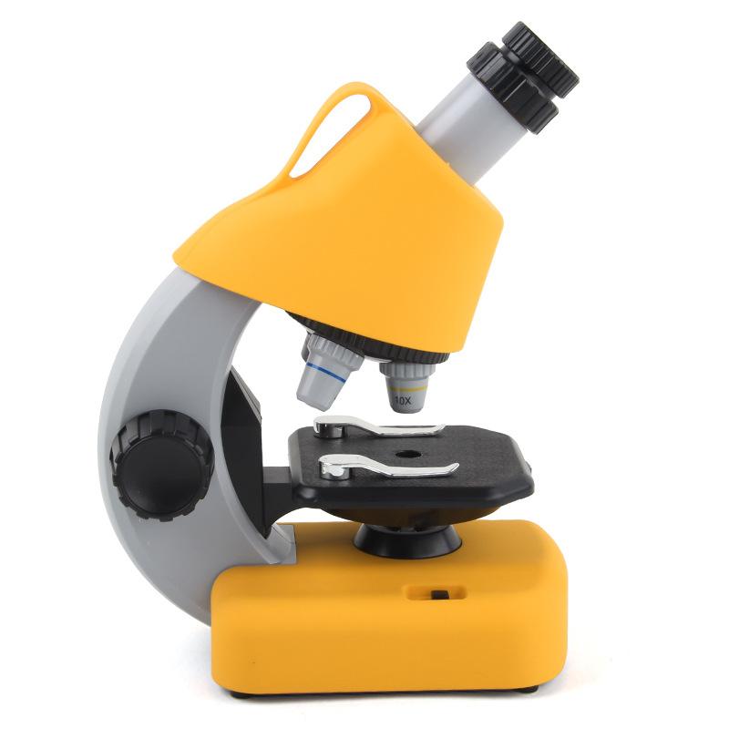 Children'S Portable 1200 Times High Definition Microscope, Perspective Mirror Educational Experimental Toys