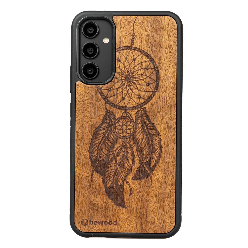 Bewood Wooden Case for Samsung Galaxy A34 5G Dreamcatcher Imbuia