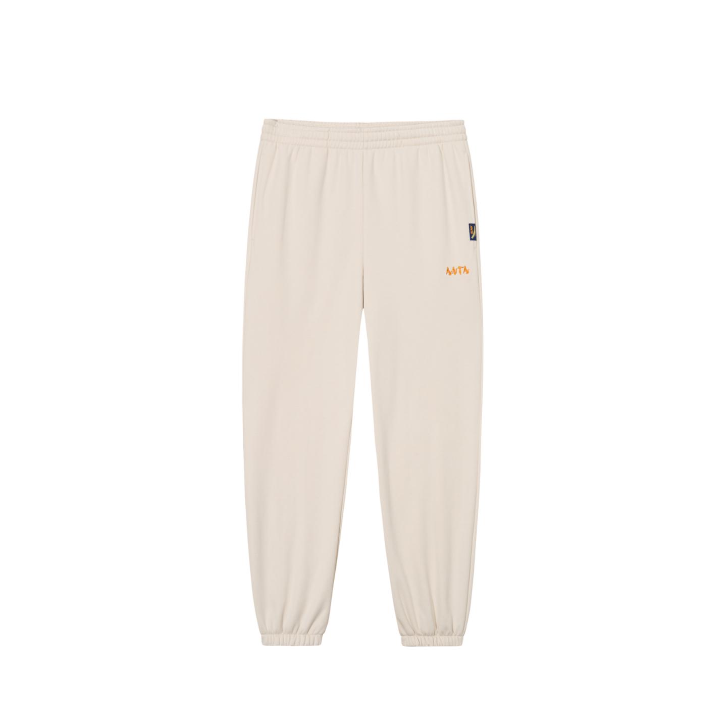 

Anta Lifestyle Series Campus Commuting Casual Fashion Training Warm Comfortable Fleece Thick Knit Sports Pants Unisex pants 972618301-2 4XL