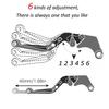 Motorcycle Brake Clutch Levers Set for Suzuki GSX1300R Hayabusa 2008-2017 Motorcycle Adjustable Folding Brake
