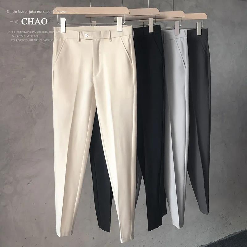 British Casual Slim Suit Pants 