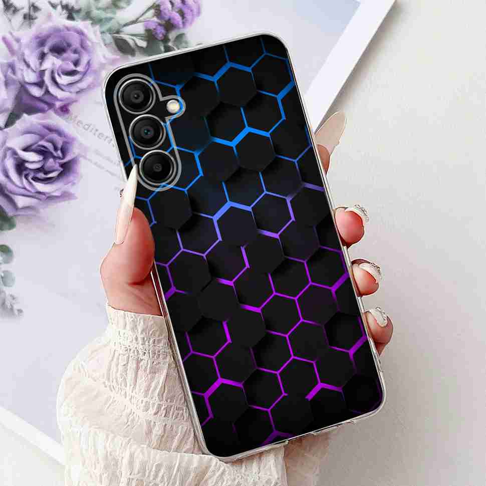 For Samsung Galaxy A16 5G Casing SM-A166B Popular Painted Back Cover Soft Silicone Phone Case For Samsung A 16 A16 5G TPU Fundas