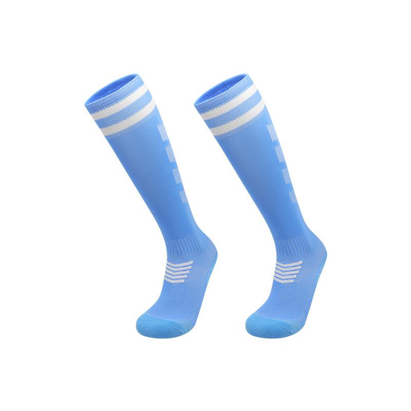 2026 Professional Football Socks Long Tube Adult Thickened Towel Bottom Children Middle-aged Children Thin Knee Breathable Sports Socks