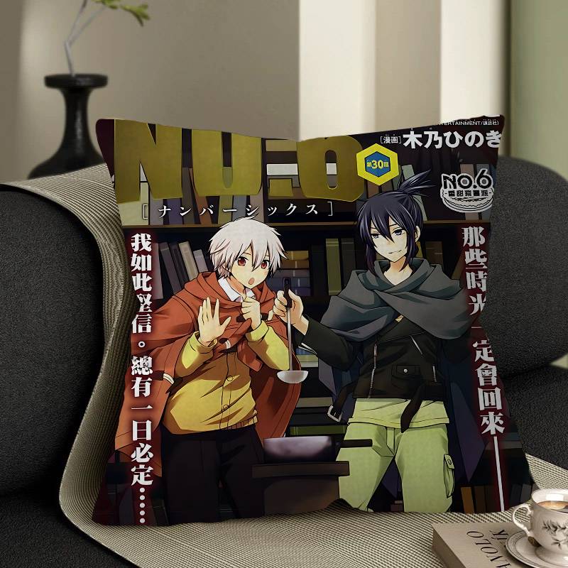 Anime NO 6 Kissenbezug Zoll Bauernhausdekor Zuhause Wurfkissenbezüge Für Couchdekorationen