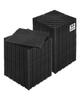 Interlocking Drainage Mat, 12” X 12” Modular Interlocking Cushion, 55 Pcs Splicing Drainage Mats