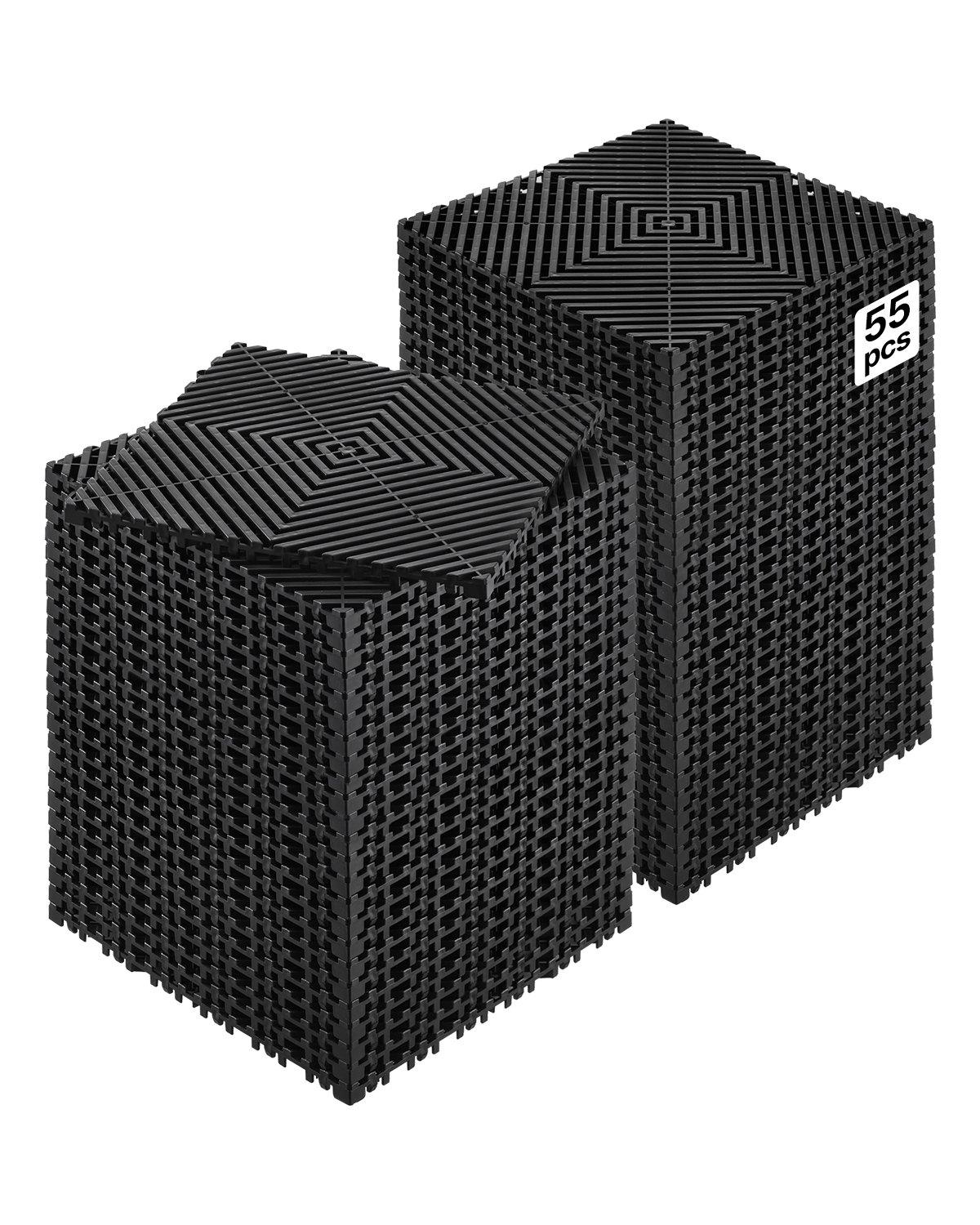 VEVOR Interlocking Drainage Mat, 12" x