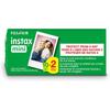 Fujifilm Instax Mini Instant Film Twin Pack (White)