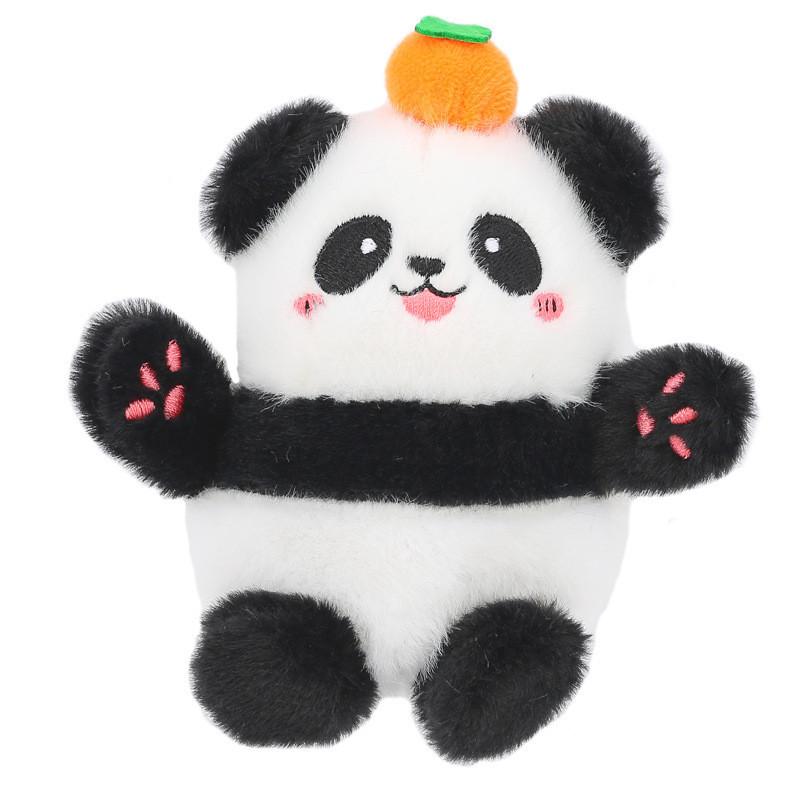 Premium Quality Stuffed Panda Key Holder Plush Animal Accessory For Bags