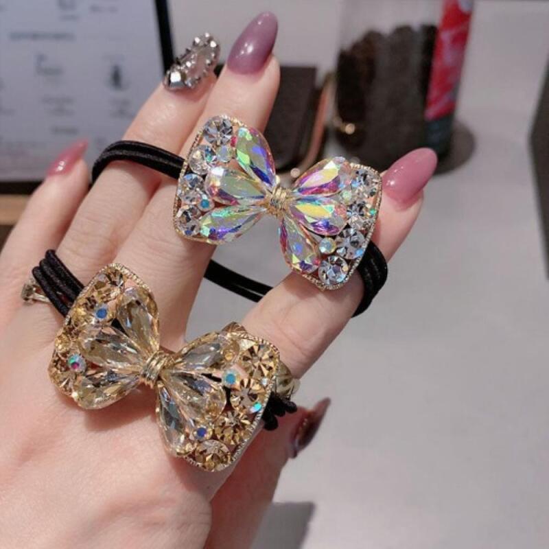 

Women s Luxury Bling Aurora Ribbon 2-Piece Set CD7766_Luxury Bling Ribbon Hair Ties (2-Pack)