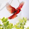 2D Hummingbird Christmas Trees Hanging Ornament Colorful Decoration Window Window Porch Pendant L8H2