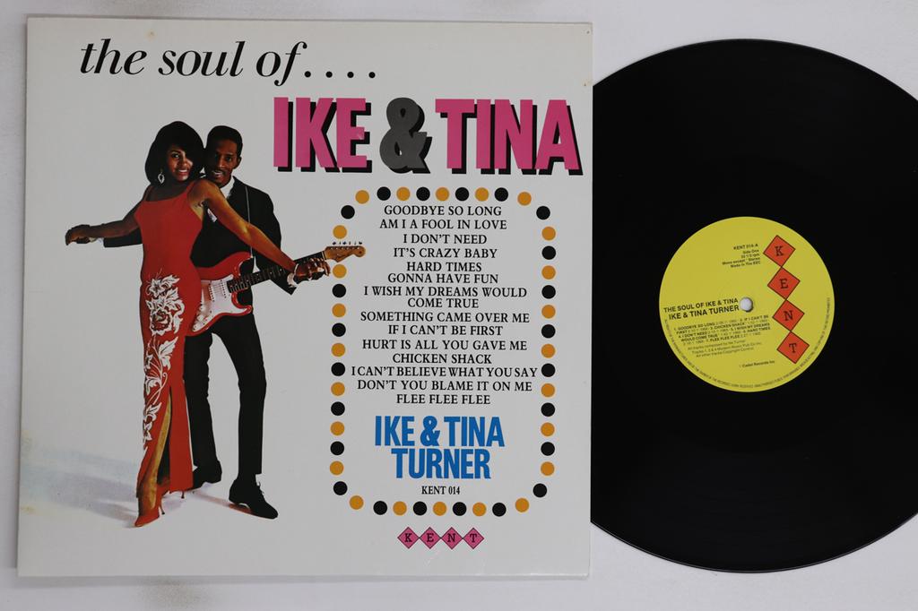 LP Record IKE & TINA TURNER - Soul Of Ike & Tina KENT014 KENT 1984 UK Soul/Funk Used