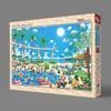 APPLEONE Jigsaw Puzzle Cats 1000 Pieces Made In Japan 75 X 50 Cm Designed by Hideki Yoshioka 1000-918 Sun! Sun!