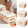Foldable Quilt Clothes Storage Bag PVC Transparent Storage Bag  for Duvet Blanket Bedding
