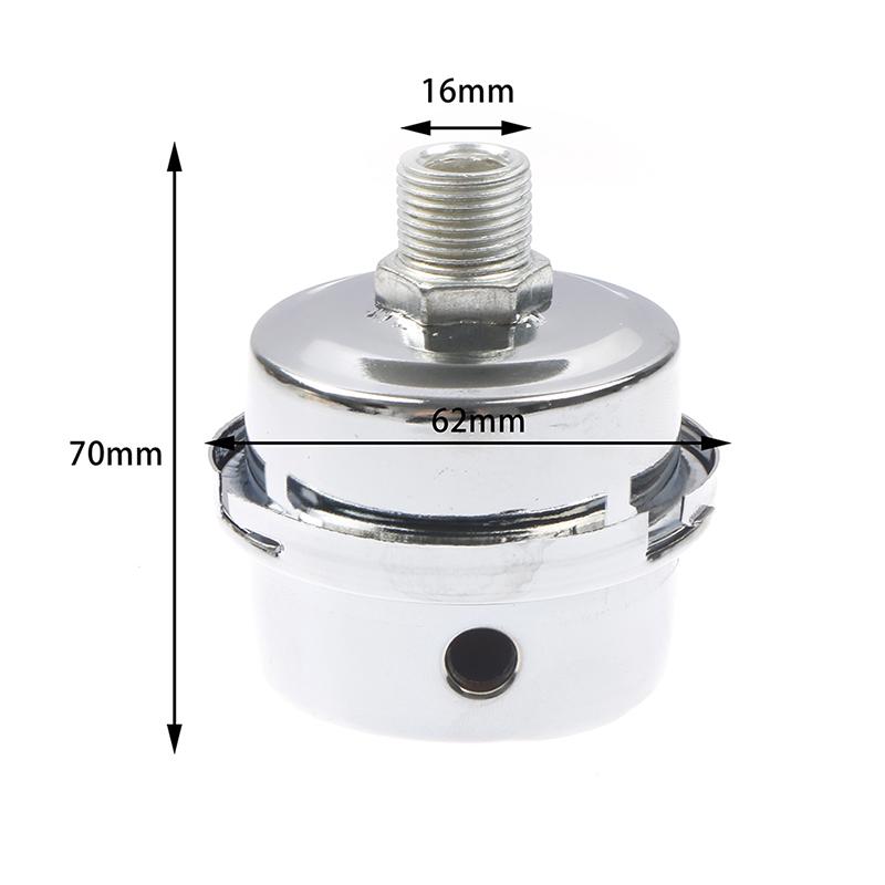 Mute Oil Free Air Compressor Silencer Silencer Iron Shell Air Filter Air Pump Accessories