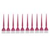 Conjunto de 10 Pincéis para Coloração de Cabelo Cabo Ergonômico Aplicador de Tinta Pincel para Tintura de Cabelo para Salão de Beleza S