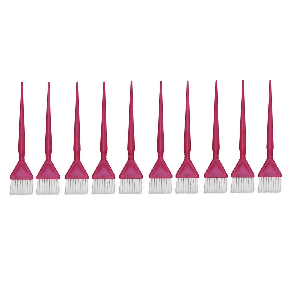 Conjunto de 10 Pincéis para Coloração de Cabelo Cabo Ergonômico Aplicador de Tinta Pincel para Tintura de Cabelo para Salão de Beleza S