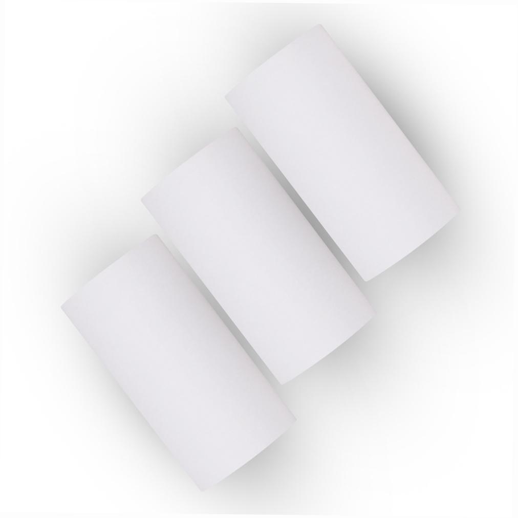PeriPage Long Lasting 10 Year Preservation Sticky Thermal Paper Roll 56*30mm   2.2*1.2in BPA Free Black Font Adhesive