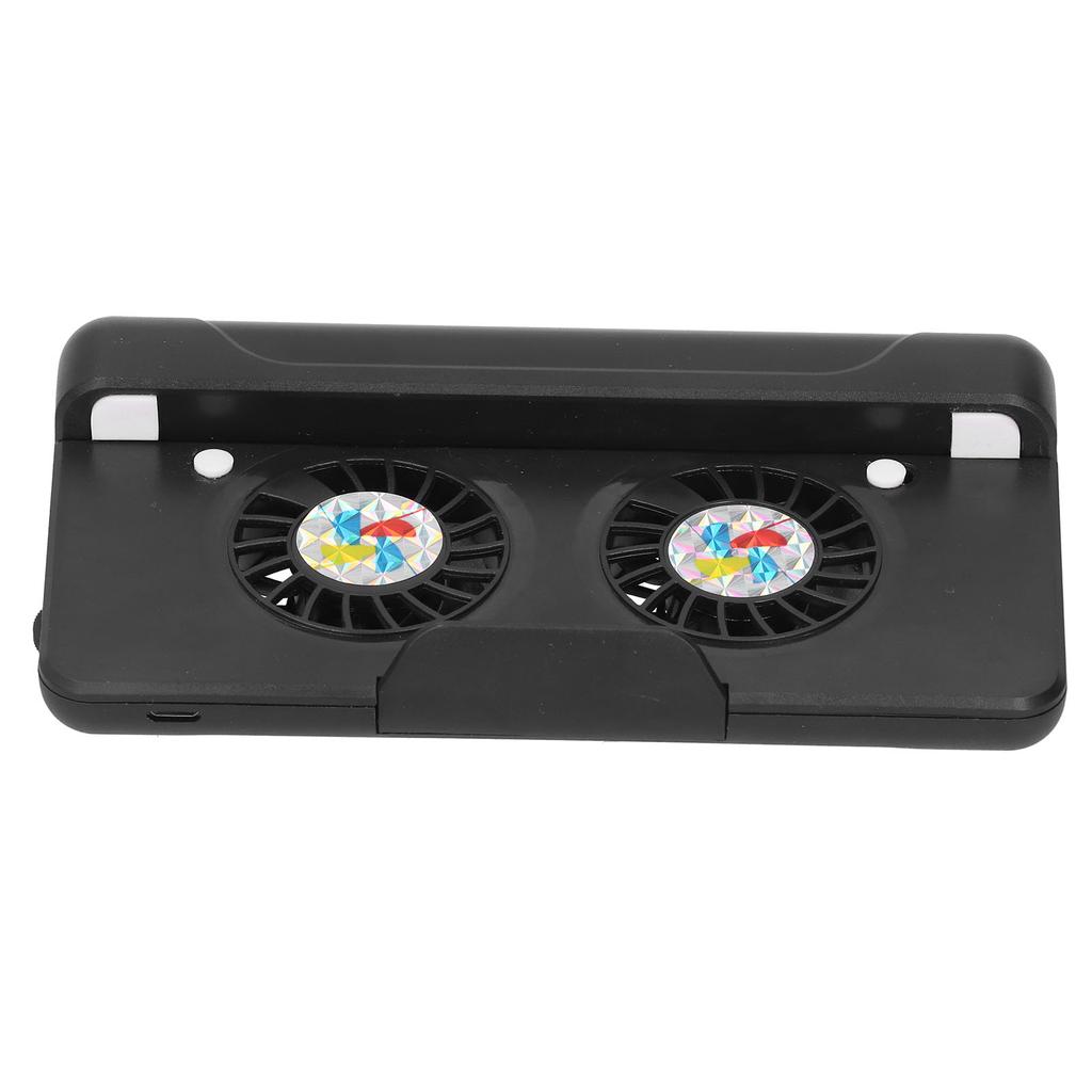 Multi Functional Non Slip Double Fan Radiator Heat Dissipation Backclip Mobile Phone Accessory