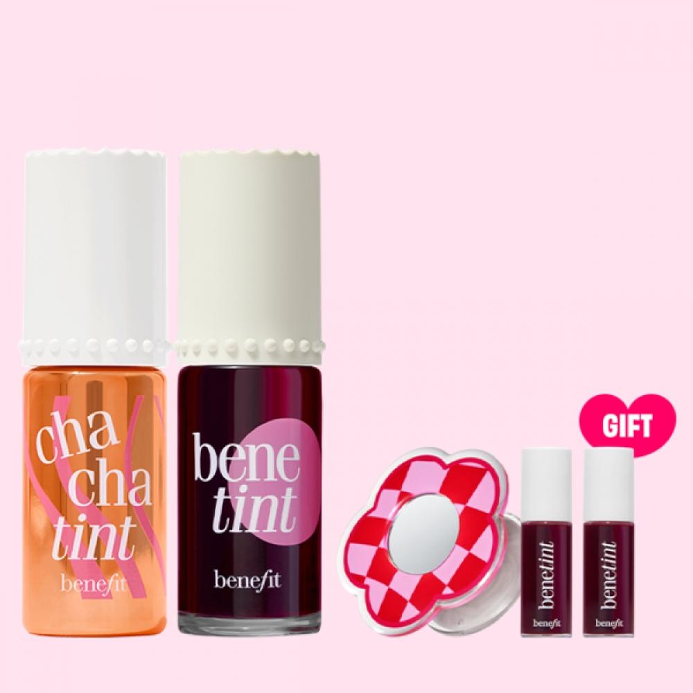 Benefit Тинт для губ и щек + Маска-патч для пор + Grip Tok Love tint