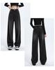 Autumn/Winter 2025 Women’s Fleece Jeans: Loose, High-Waisted, Wide-Leg, Floor-Length, Retro Slimming Pants