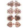 Trendy New Retro DIY Clip Clasps Cardigan Clip Shawl Brooch Sweater Blouse Pin