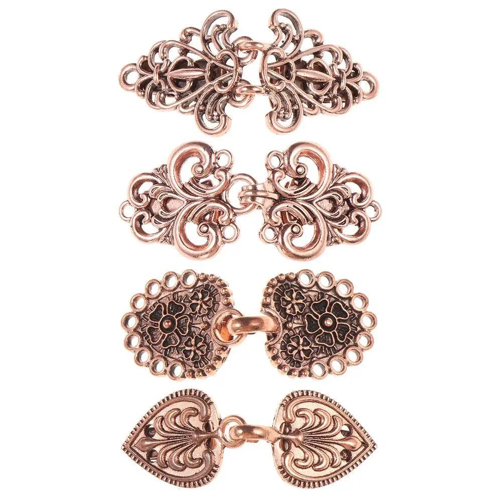 Trendy New Retro DIY Clip Clasps Cardigan Clip Shawl Brooch Sweater Blouse Pin