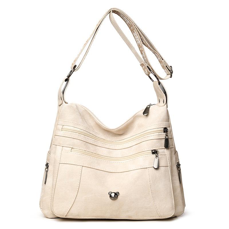 Multi Pocket Versatile Single Shoulder Crossbody Bag