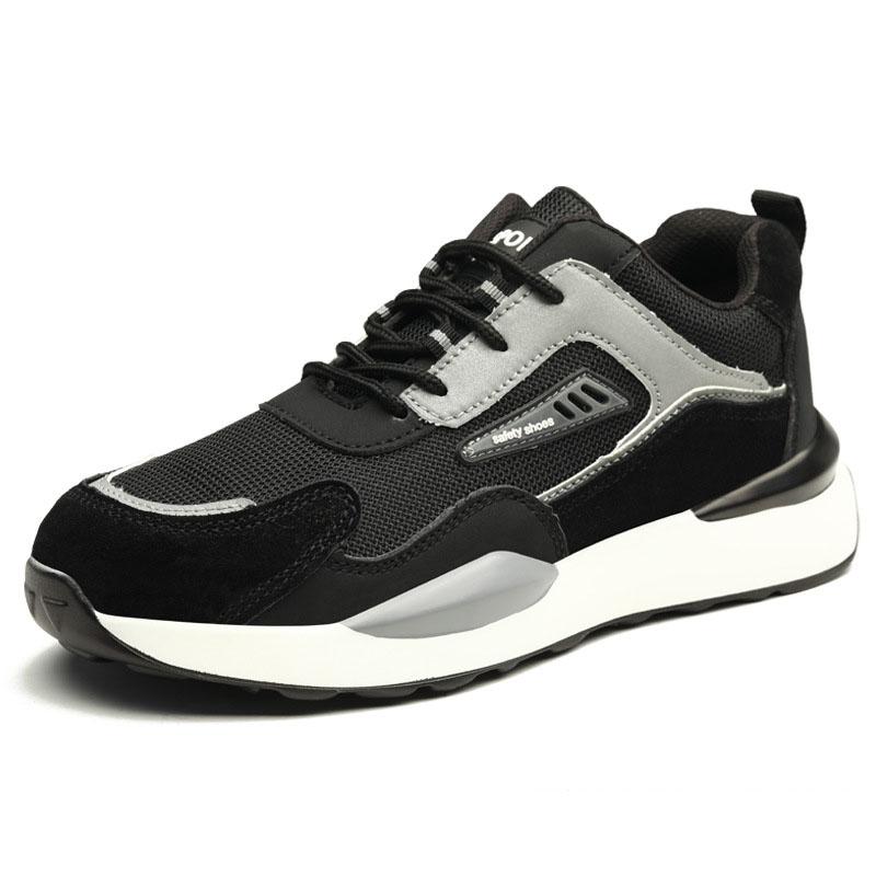 

Высококачественная неразрушимая защитная обувь, мужские рабочие кроссовки, легкие защитные ботинки, мужские рабочие ботинки с защитой от проколов, обувь со стальным носком, большие размеры 36 чёрный