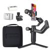 FeiyuTech SCORP Mini P Complete Smartphone Gimbal Stabilizer Gimbal with Cold Shoe AI Tracking Magnetic LED and Carry Tripod Double Maximum 520g for