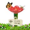 Station d'abreuvement pour abeilles en forme de fleur Jardin Extérieur Mangeoire à papillons Bol pour boire les pollinisateurs Bol d'abreuvement pour papillons Tasses Mangeoires