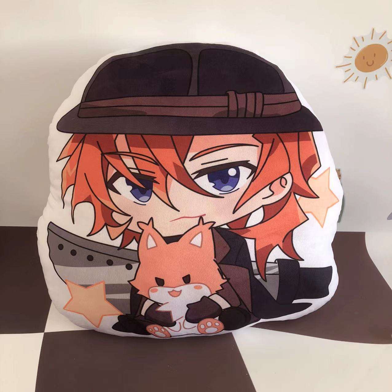 

10 см Bungou Stray Dogs Dazai Osamu Nakahara аниме фигурки мягкая игрушка кукла рождественские подарки косплей дети