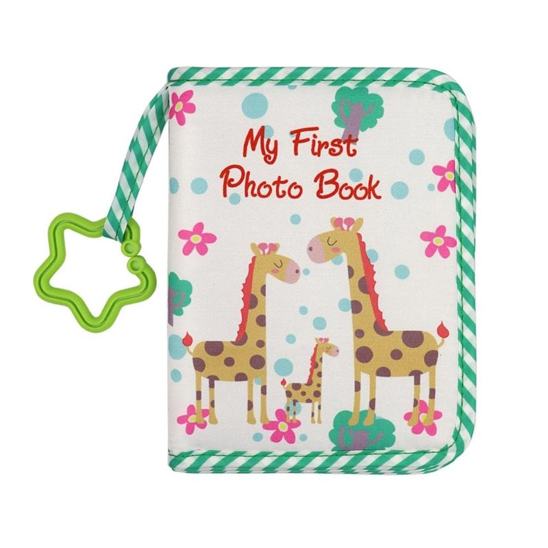 

Infant Growth Photo Album Baby First Year Soft Cloth Photo Book for Capturing and Preserving Great Baby Memory Present