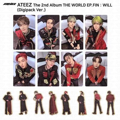 The 2nd Album WORLD EP.FIN WILL Digipack Ver. Photocard Sticker KPOP K-POP