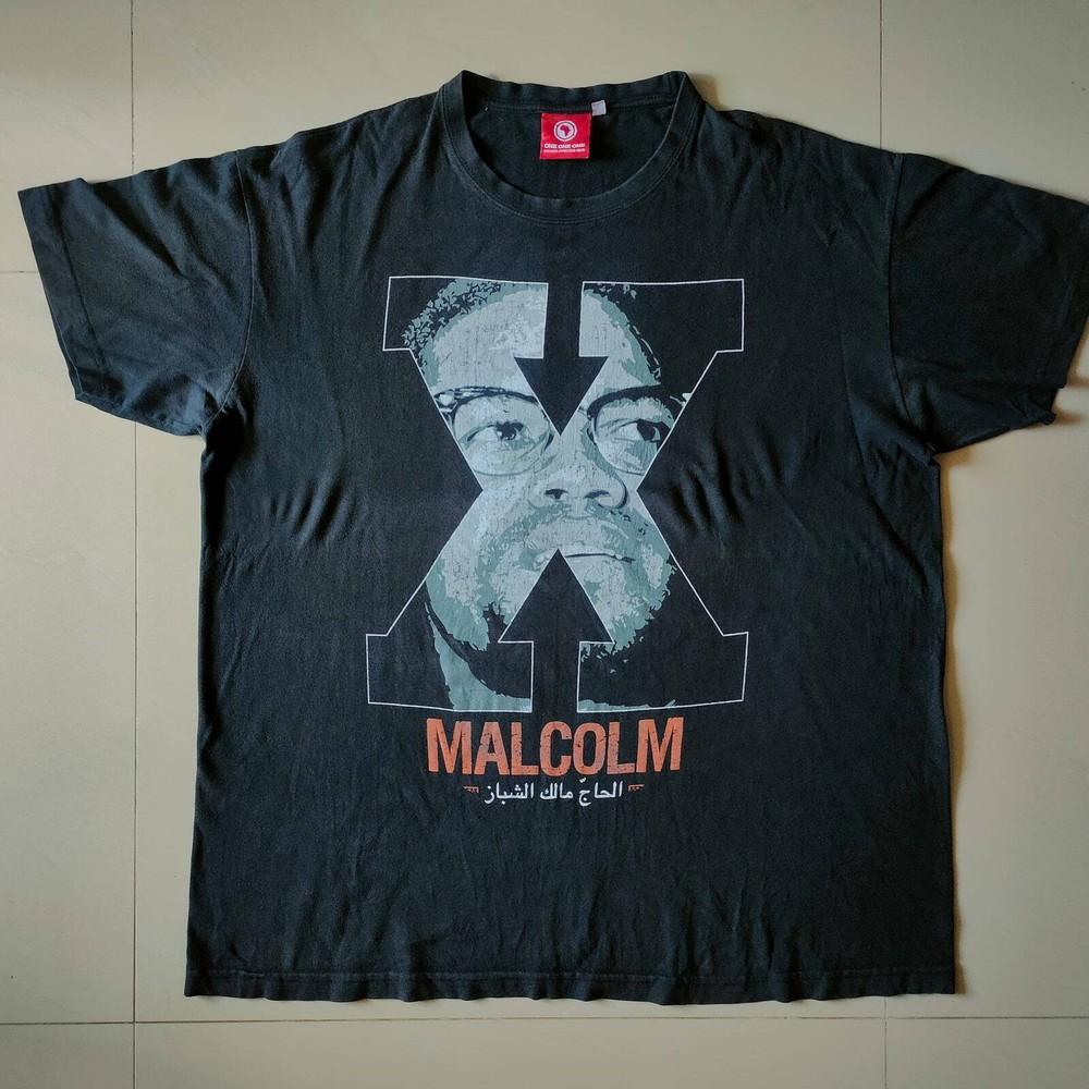 MALCOLM X vintage black tshirt Unisex T-Shirt XL