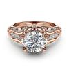 Small Jewelry Soft Line Ring, Zircon Diamond Wedding Ring.