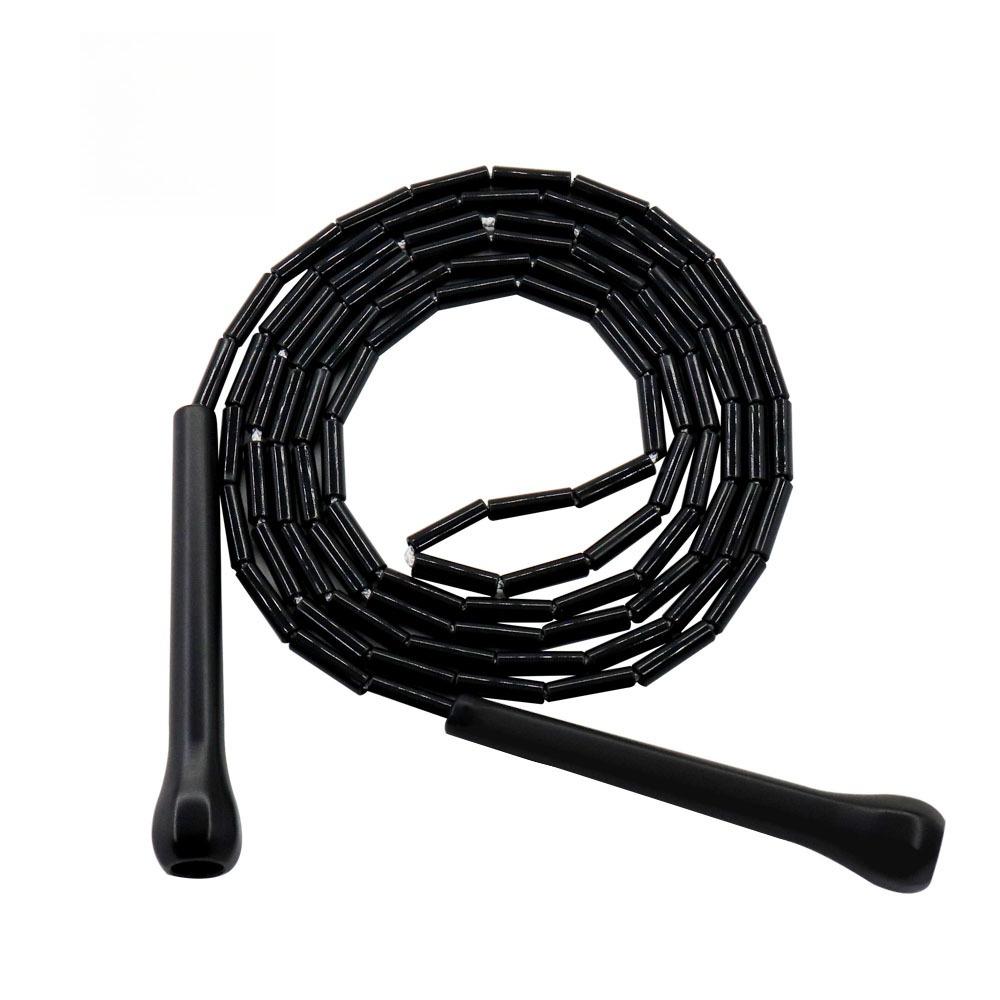 Smooth Bamboo Knot Jump Rope Adjustable Fitness Jump Rope for Adult Sports and Competitions