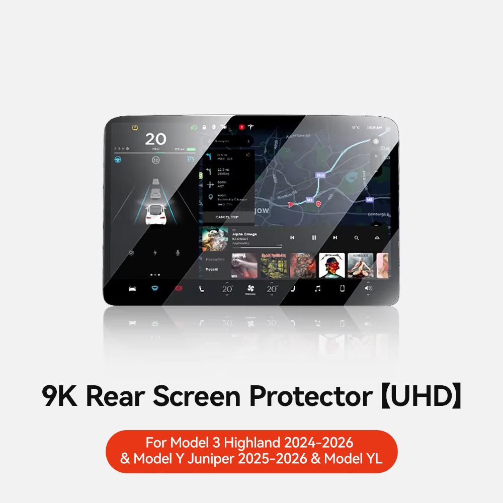 YZ Tempered Glass Screen Protector For Tesla Model 3 Highland Model Y Juniper 2025 Center Console HD Protection Screen Protecto