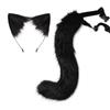 Anime Character Cosplay Halloween Cos Simulation Fox Plush Tail Costumes Accessories Animal Tail Cat Ears Hairband Headdress
