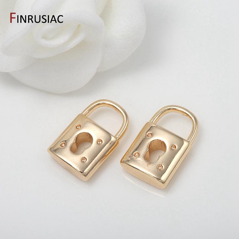 

2026 New Designer 3 Types Lock Pendants Charms For DIY Necklace Bracelets Making Accessories Wholesale 1 piece