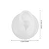 2026 Best!! Silicone Ear Model for Jewelry Display Rack Featuring Ear Stud Holder 1Pair