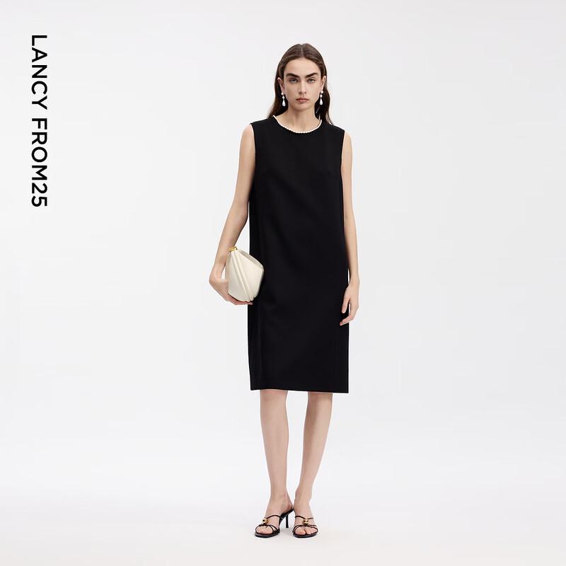 Lanzi Round Neck Sleeveless Midi Dress