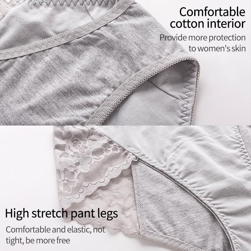 Купить 4 шт./лот, герметичные женские трусики спереди и сзади ...