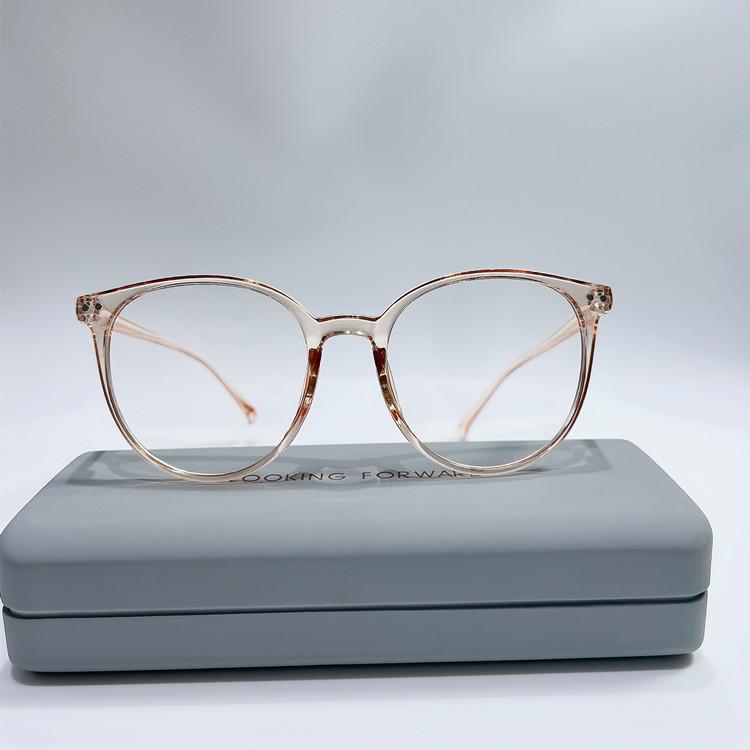 New Transparent Computer Glasses Frame Women Men Anti Blue Light Round Eyewear Blocking Glasses Optical Spectacle Eyeglass