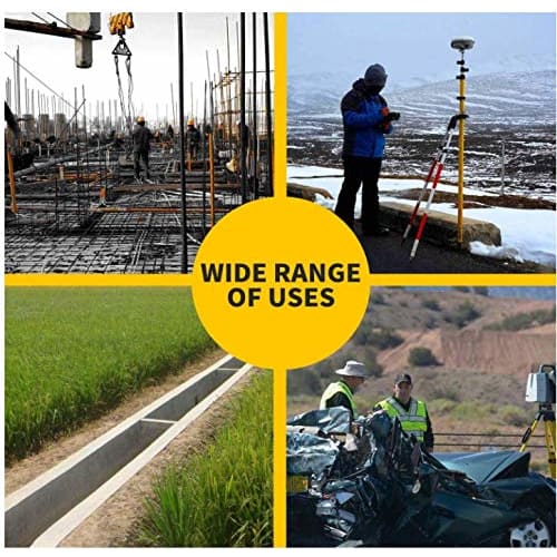 Walking Measure, Wheel, Foldable, Road Measure, Yellow, Distance Measuring Device, Road Counter, Wheel Measure