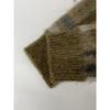 Celine 20AW 2A32J204L Khaki Brushed Mohair Check Cardigan Tops M khakiUsed